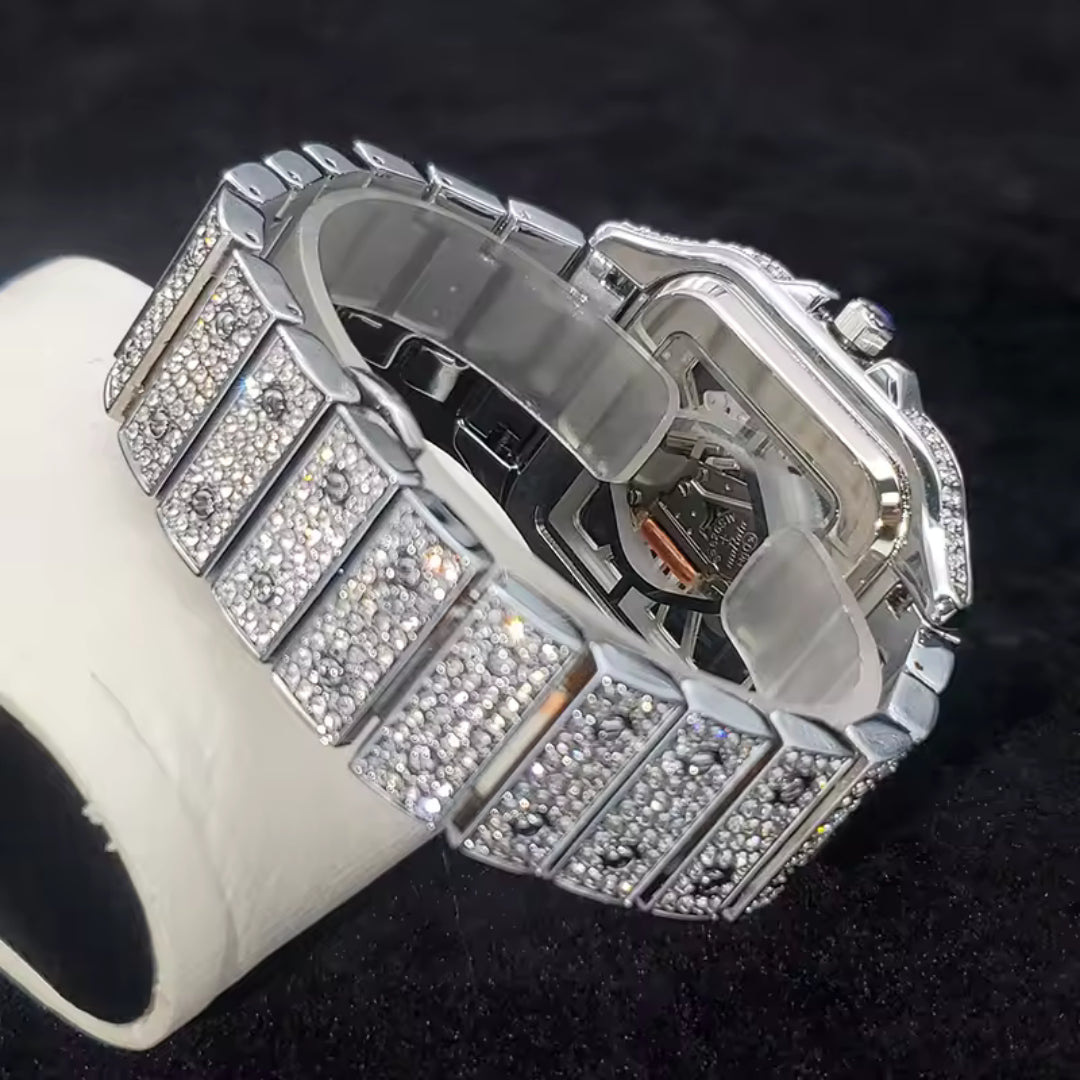SKULL ICED OUT WATCH
