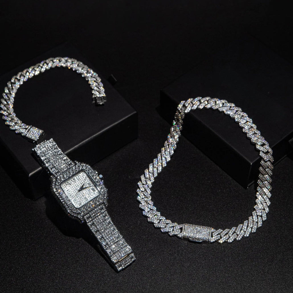 GLINT VVS ICED WATCH