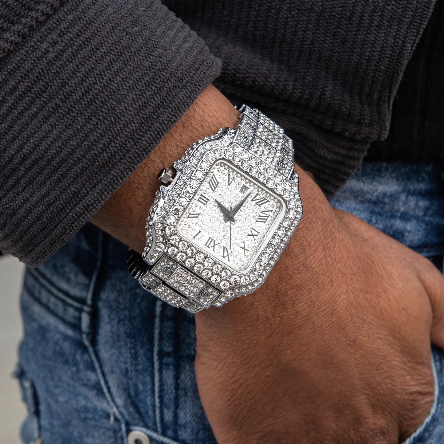 GLINT VVS ICED WATCH