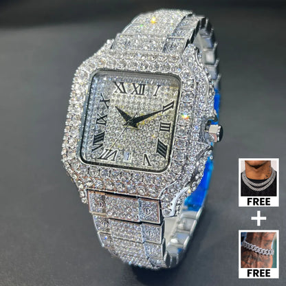 GLINT ICED OUT WATCH
