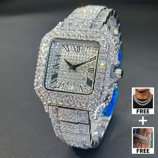 GLINT ICED OUT WATCH
