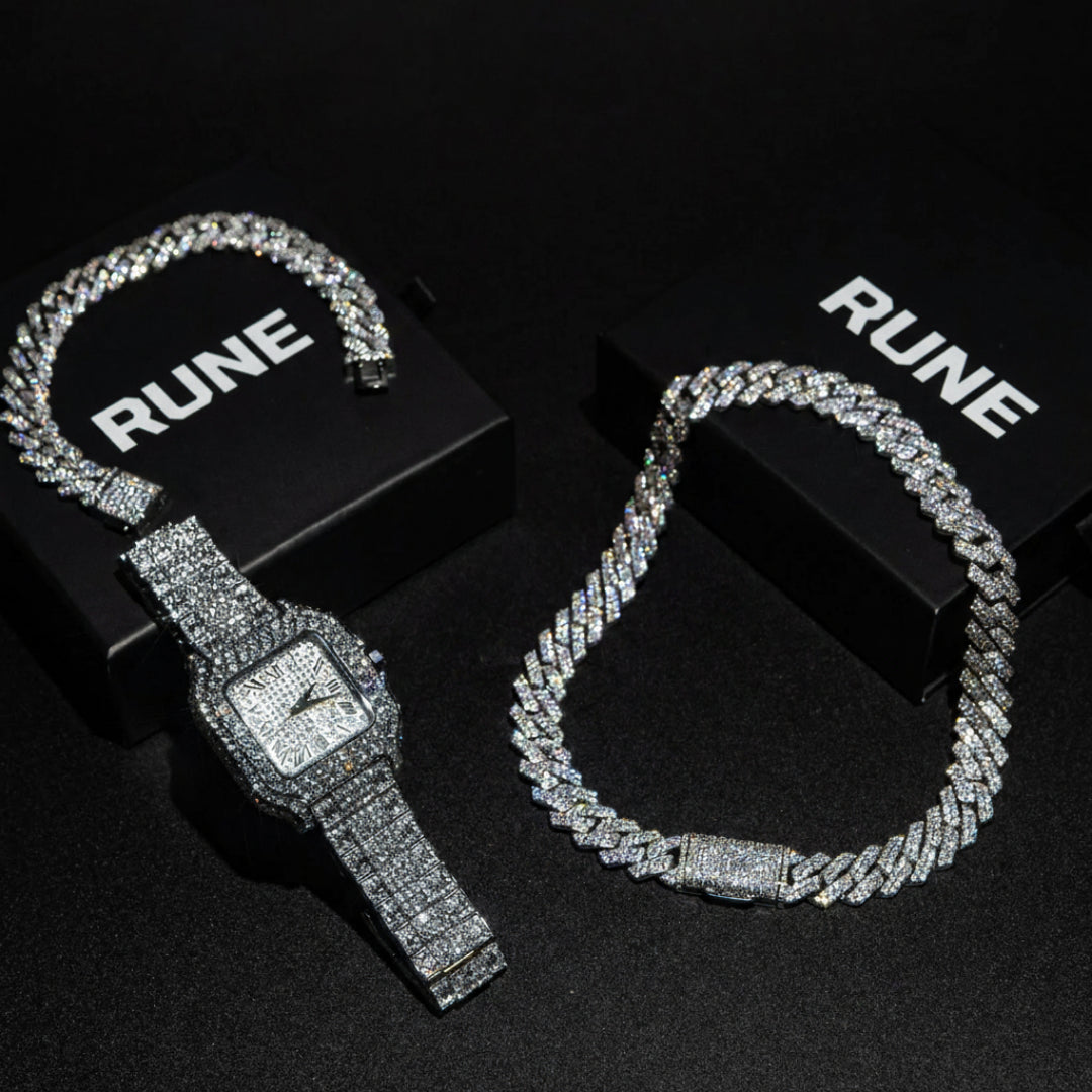 GLINT ICED OUT WATCH