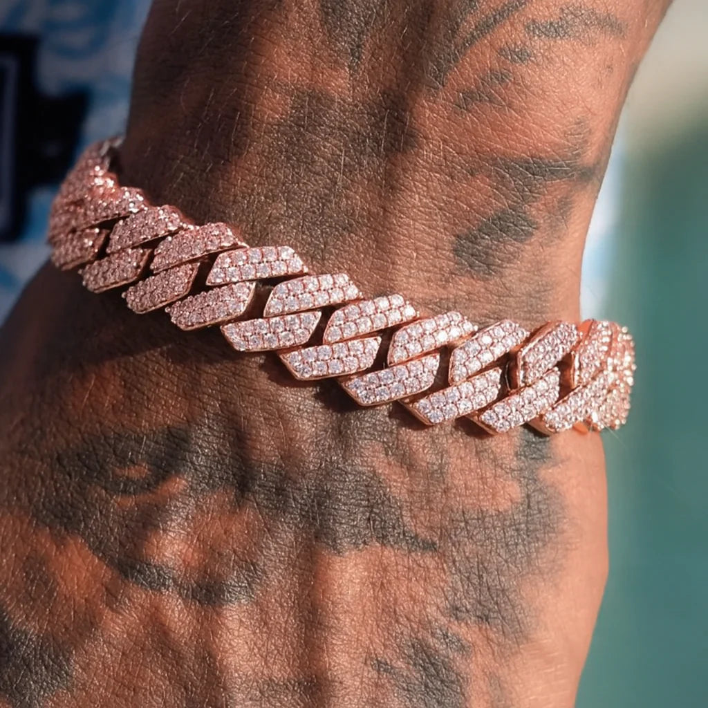 14MM ICED OUT BRACELET