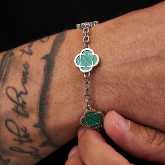CLOVER STONE BRACELET