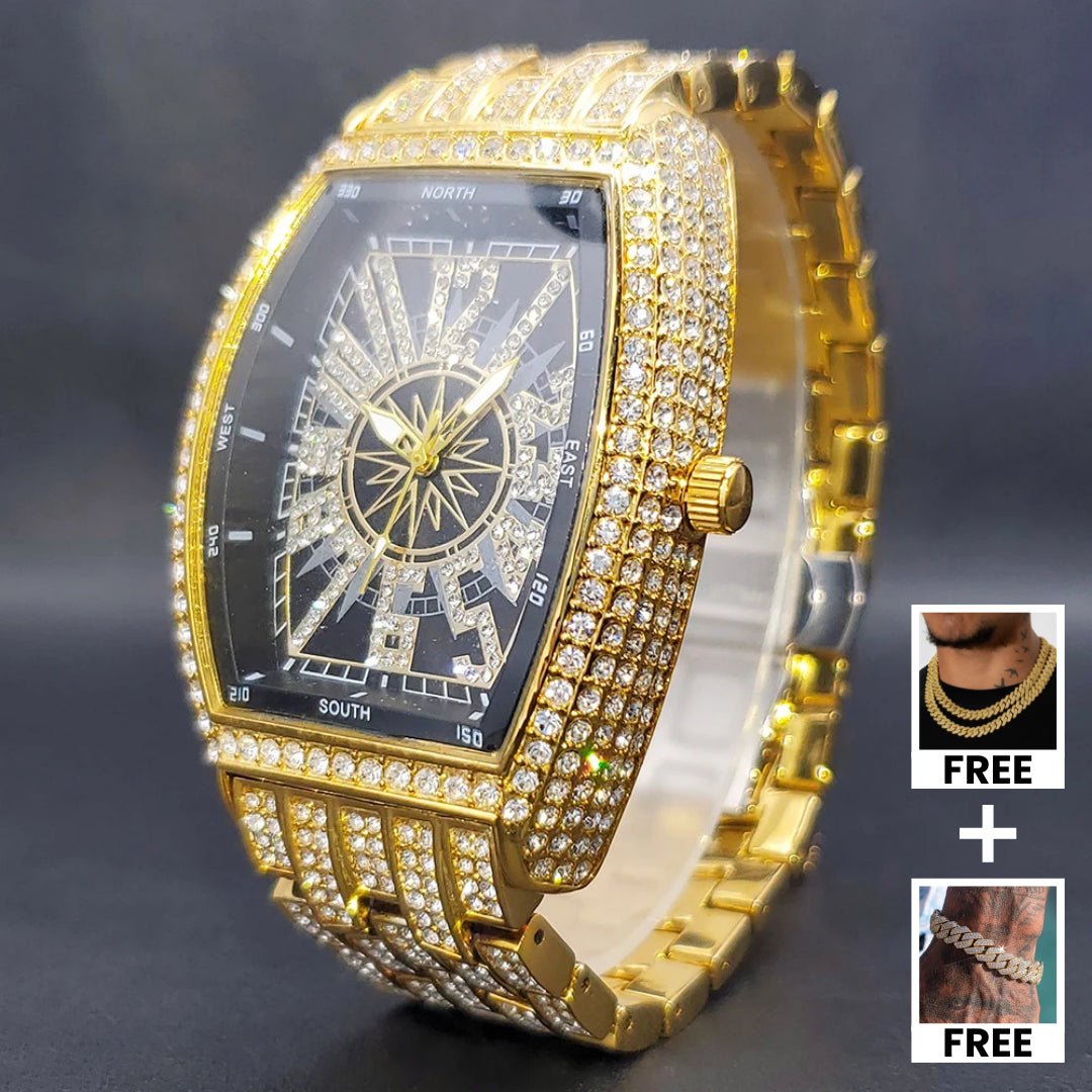 OMEGA ICED OUT WATCH