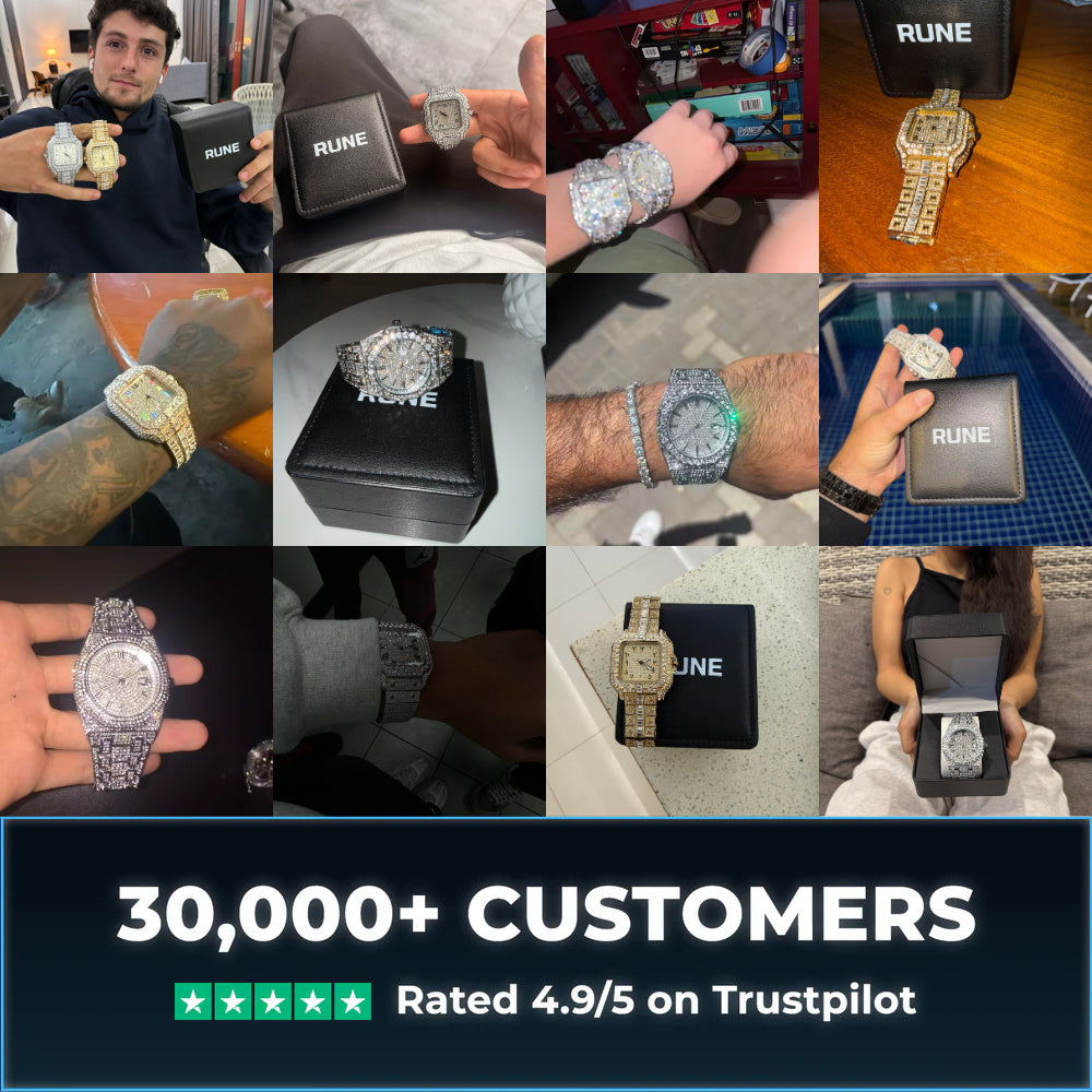 GLINT ICED OUT WATCH