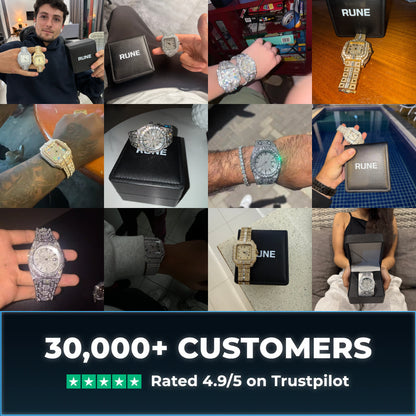 GLINT ICED OUT WATCH