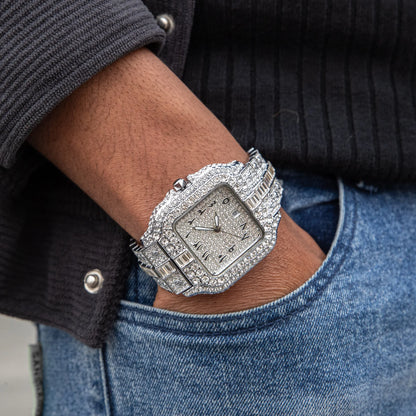 ARABIC VVS ICED WATCH