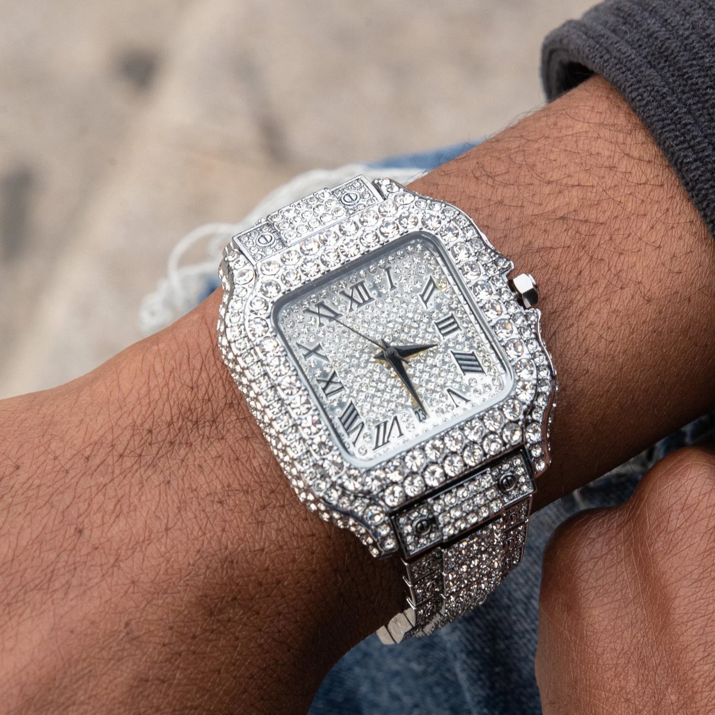 GLINT ICED OUT WATCH