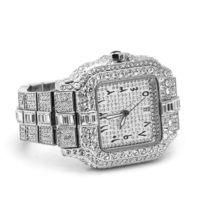 ARABIC VVS ICED WATCH
