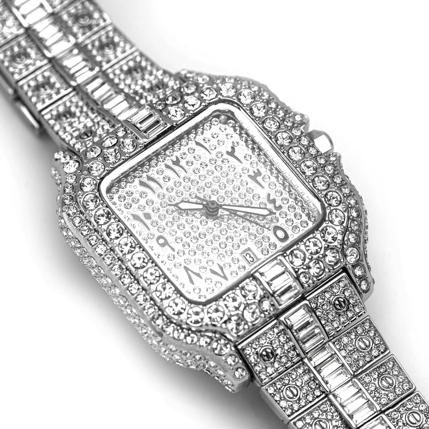 ARABIC VVS ICED WATCH