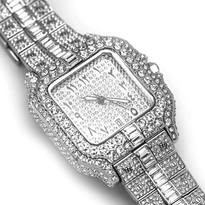ARABIC VVS ICED WATCH