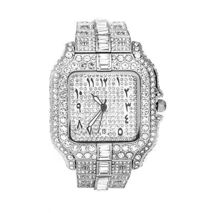 ARABIC VVS ICED WATCH